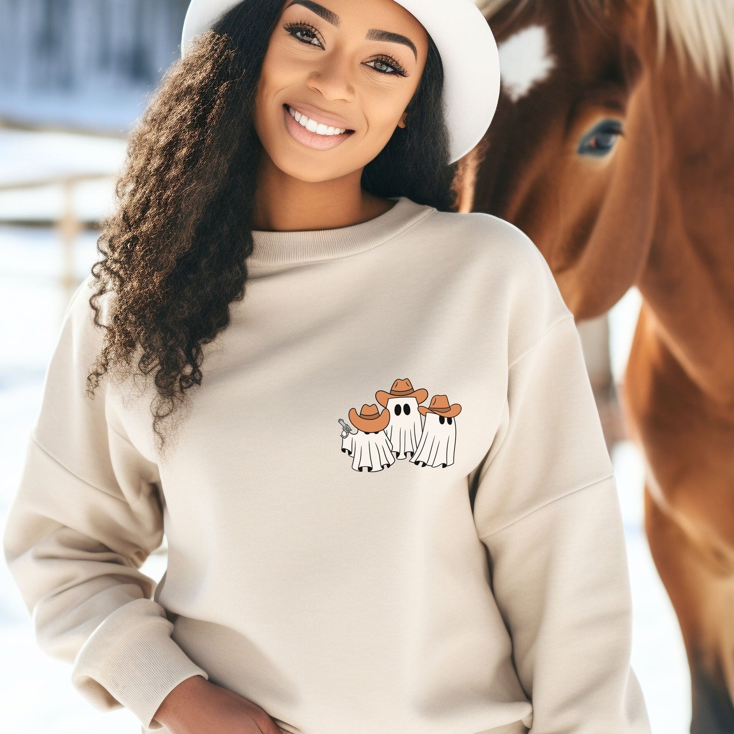 Wild West Ghosts Unisex Sweatshirt