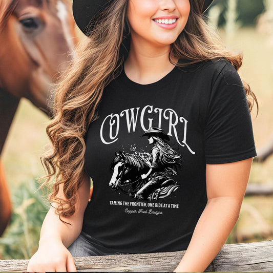 Cowgirl Frontier Unisex t-shirt