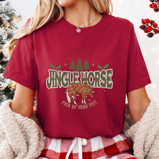 Jingle Horse Unisex t-shirt