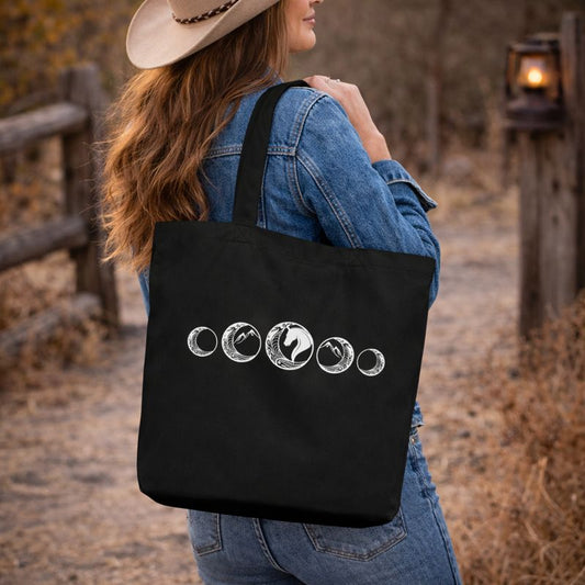 Horse Moon Eco Tote Bag