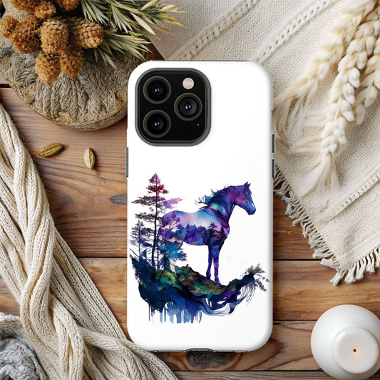 Indigo Mountain Horse Tough Case for iPhone®