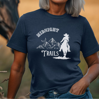 Midnight Trails Unisex t-shirt