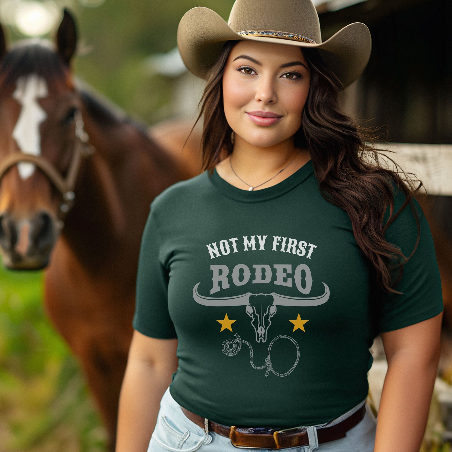 Not My First Rodeo Unisex t-shirt