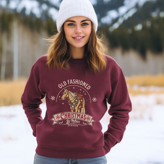 Old Fashioned Christmas Unisex Sweatshirt