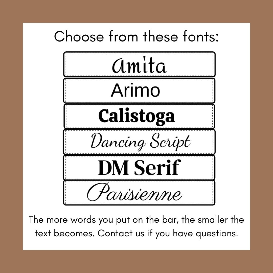 Engravable Natural Stone Stretch Bar Bracelet — Personalized Beaded Bracelet