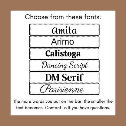 Engravable Natural Stone Stretch Bar Bracelet — Personalized Beaded Bracelet