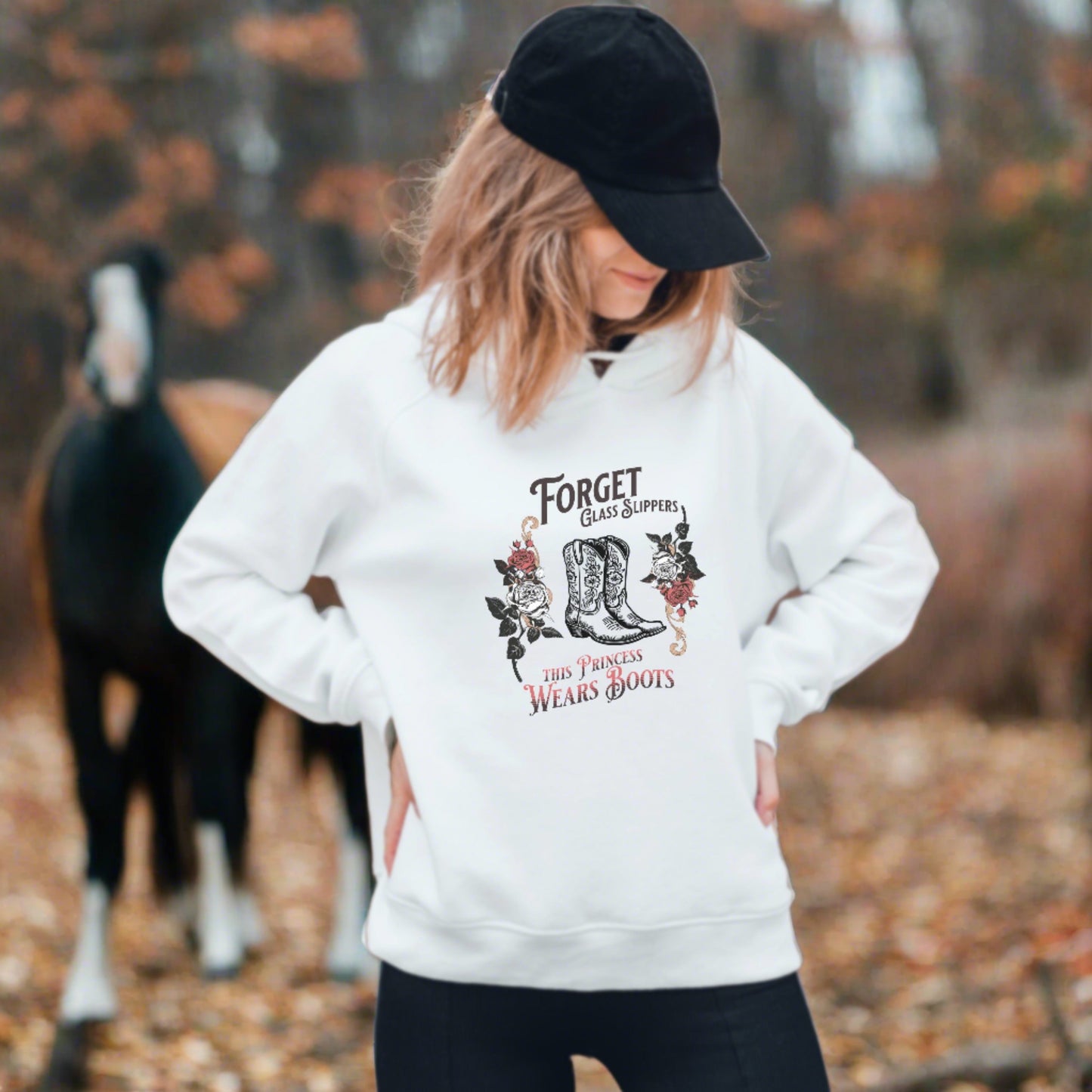 This Princess Wears Boots Unisex Hoodie