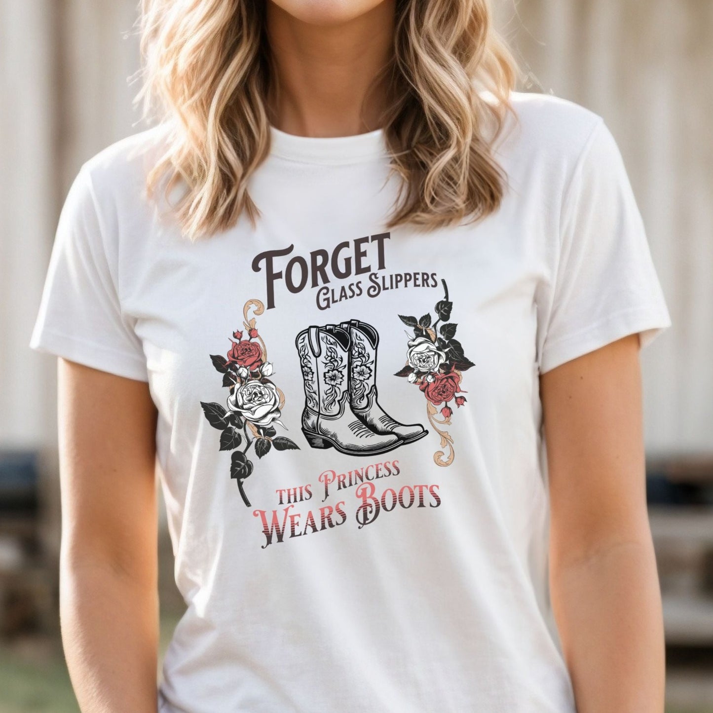 This Princess Wears Boots Unisex t-shirt