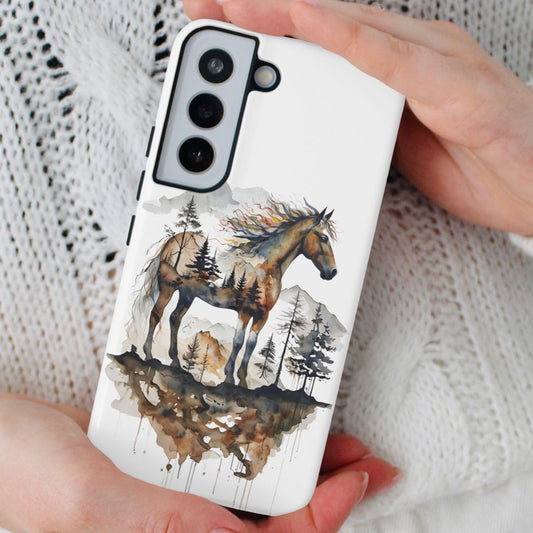 Rustic Mountian Horse Tough case for Samsung®