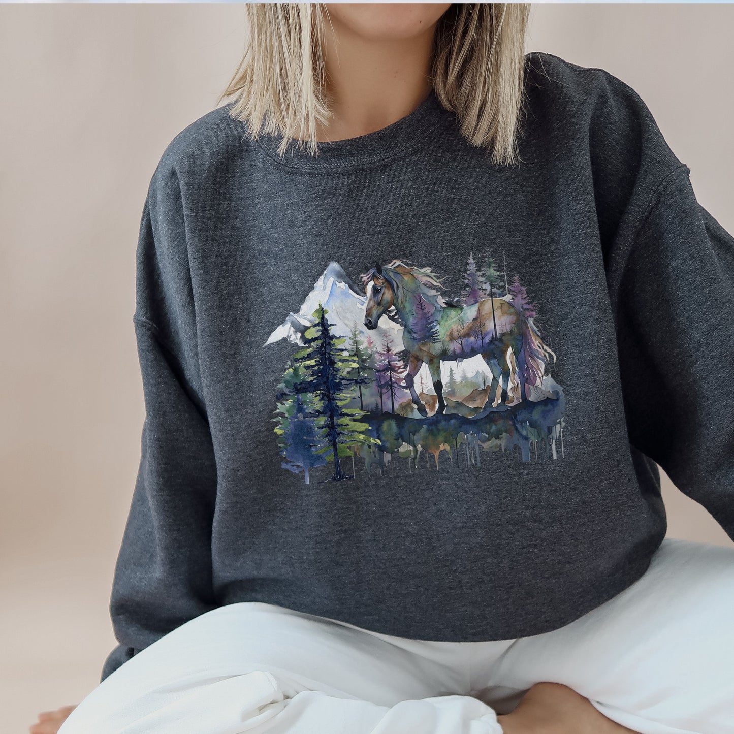 Twilight in the Timberlands Unisex Sweatshirt