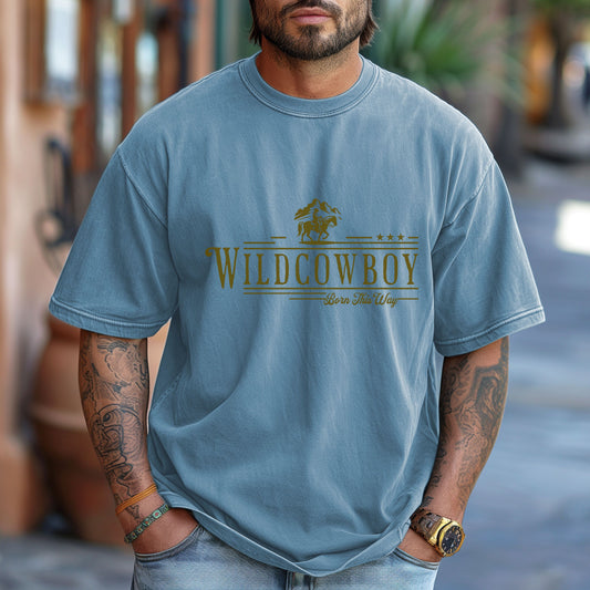 Wild Cowboy Unisex Garment-Dyed T-shirt