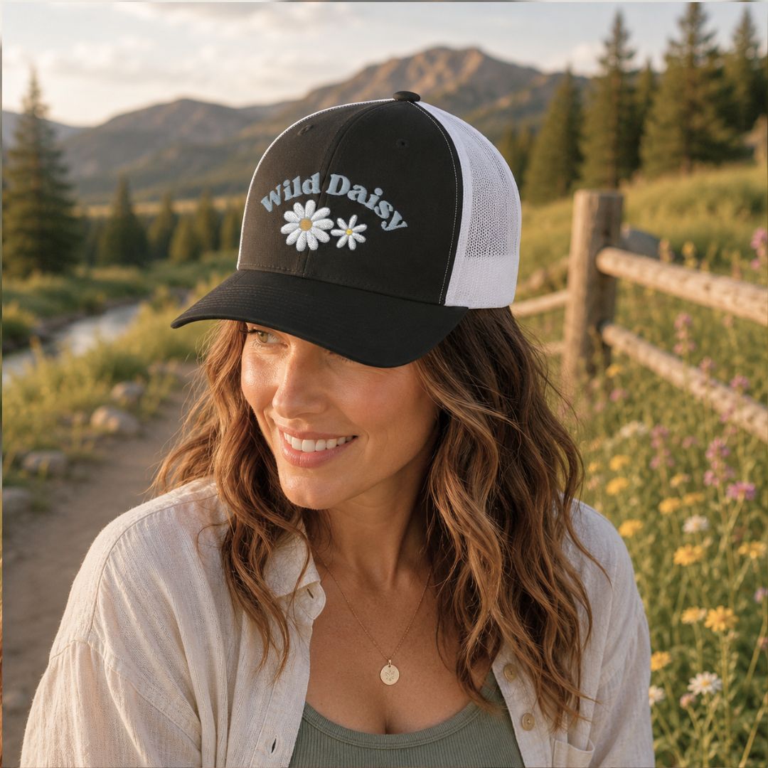 Wild Daisy Trucker Cap
