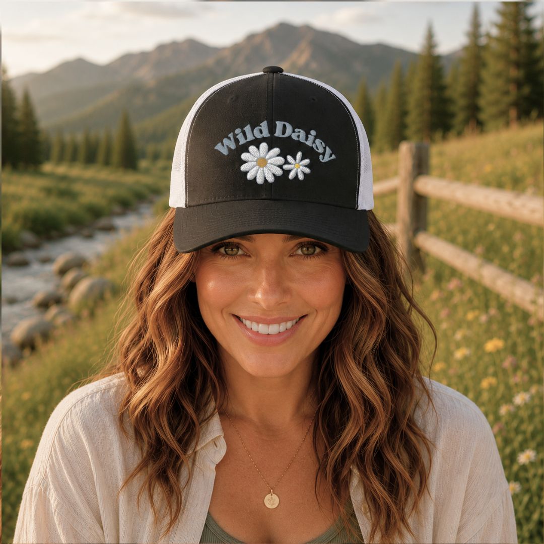 Wild Daisy Trucker Cap