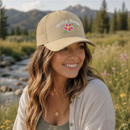 Wild Rose Trucker Cap