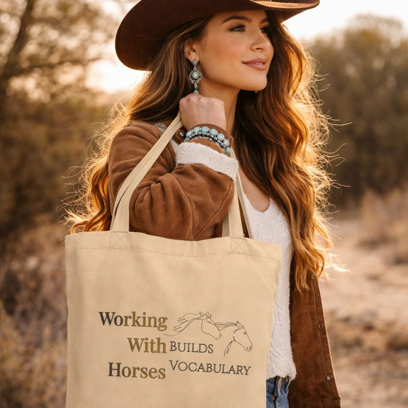 Working With Horses Eco Tote Bag