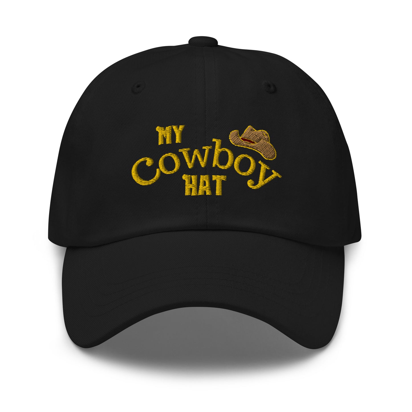 My Cowboy Hat Embroidered Cap