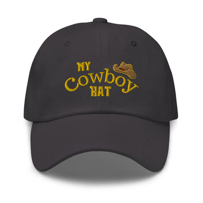 My Cowboy Hat Embroidered Cap