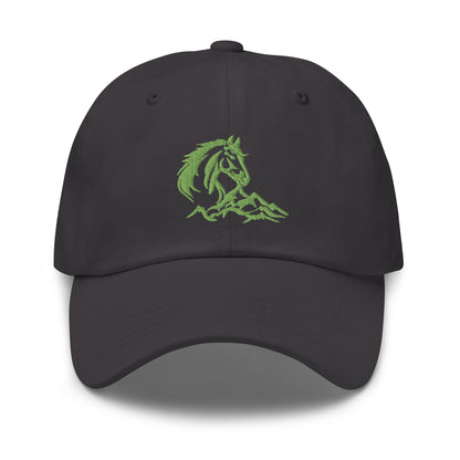 Mountain Horse  Embroidered Hat