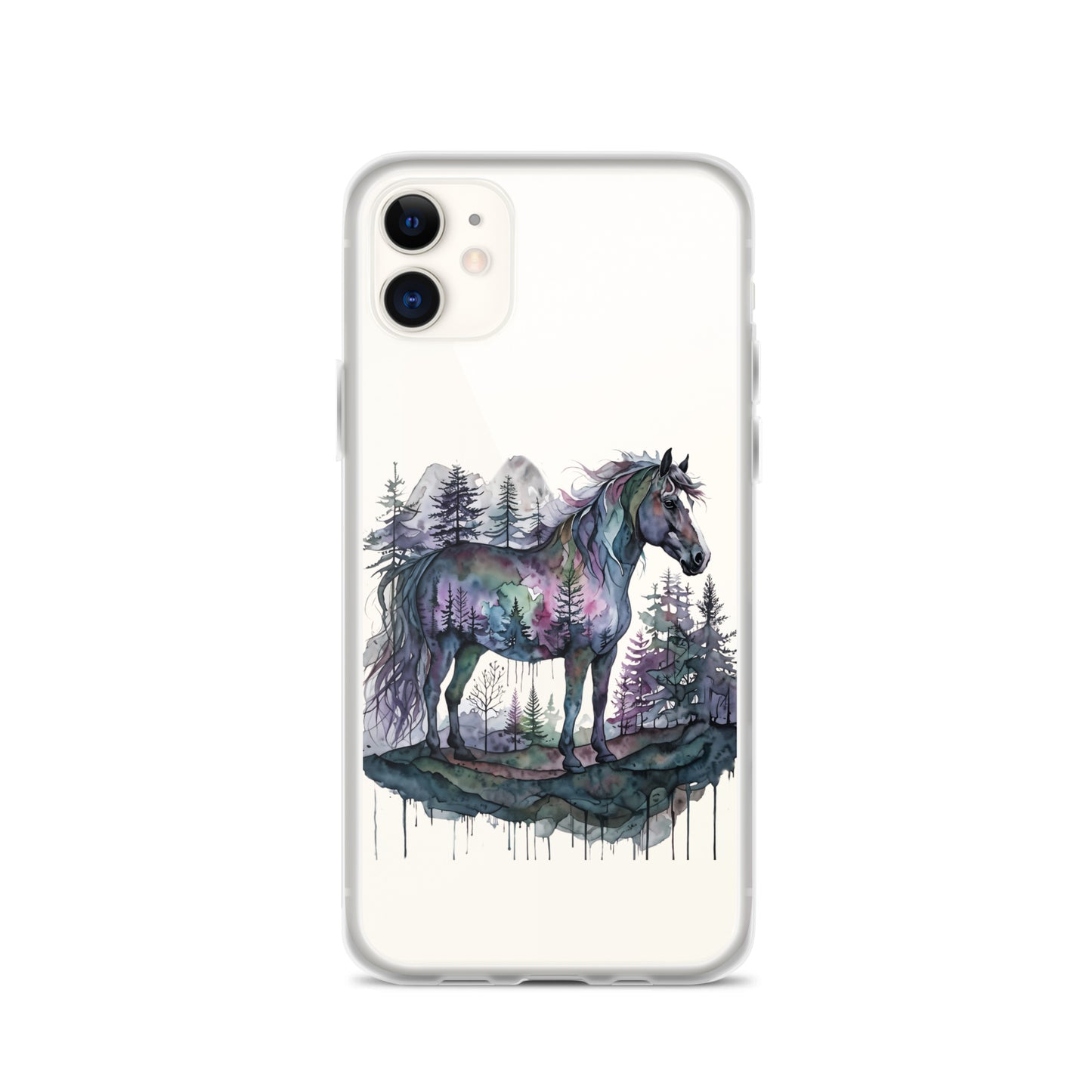 Spirit in the Pines Clear Case for iPhone®