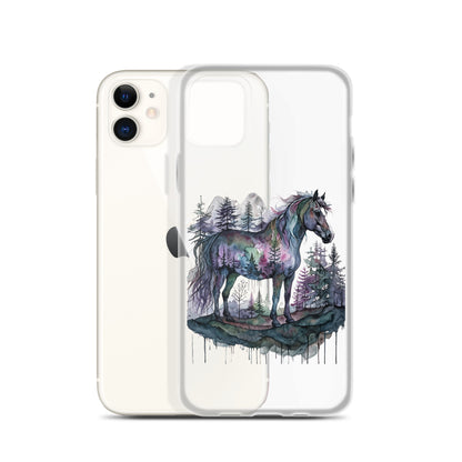 Spirit in the Pines Clear Case for iPhone®