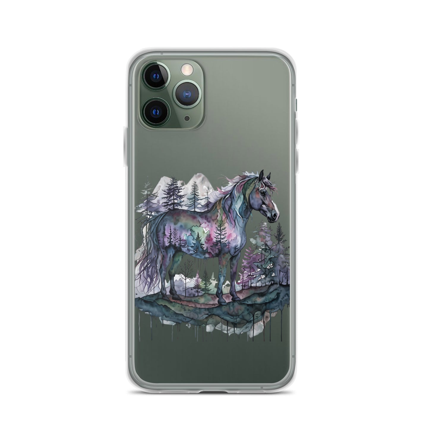 Spirit in the Pines Clear Case for iPhone®