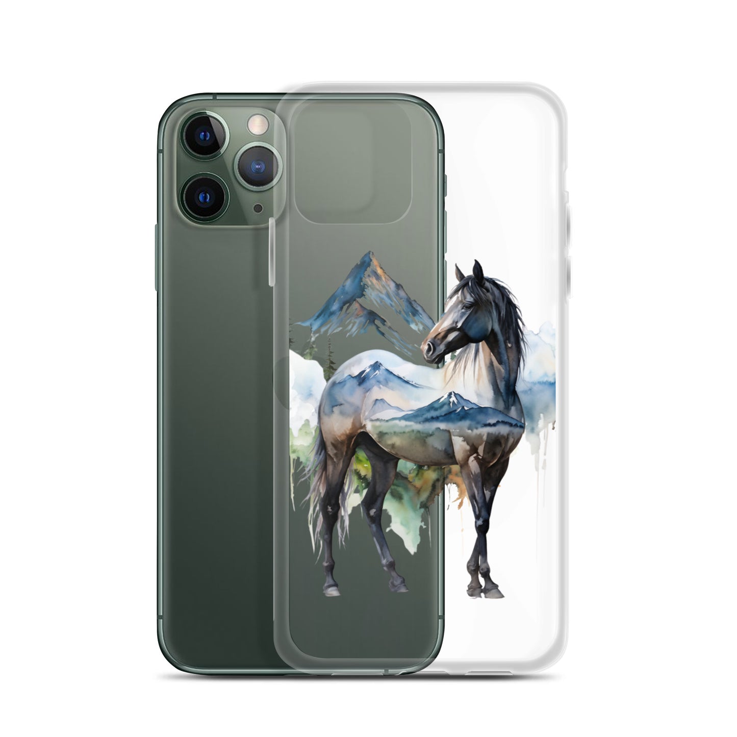 Mountain Horse Clear Case for iPhone®