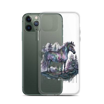 Spirit in the Pines Clear Case for iPhone®