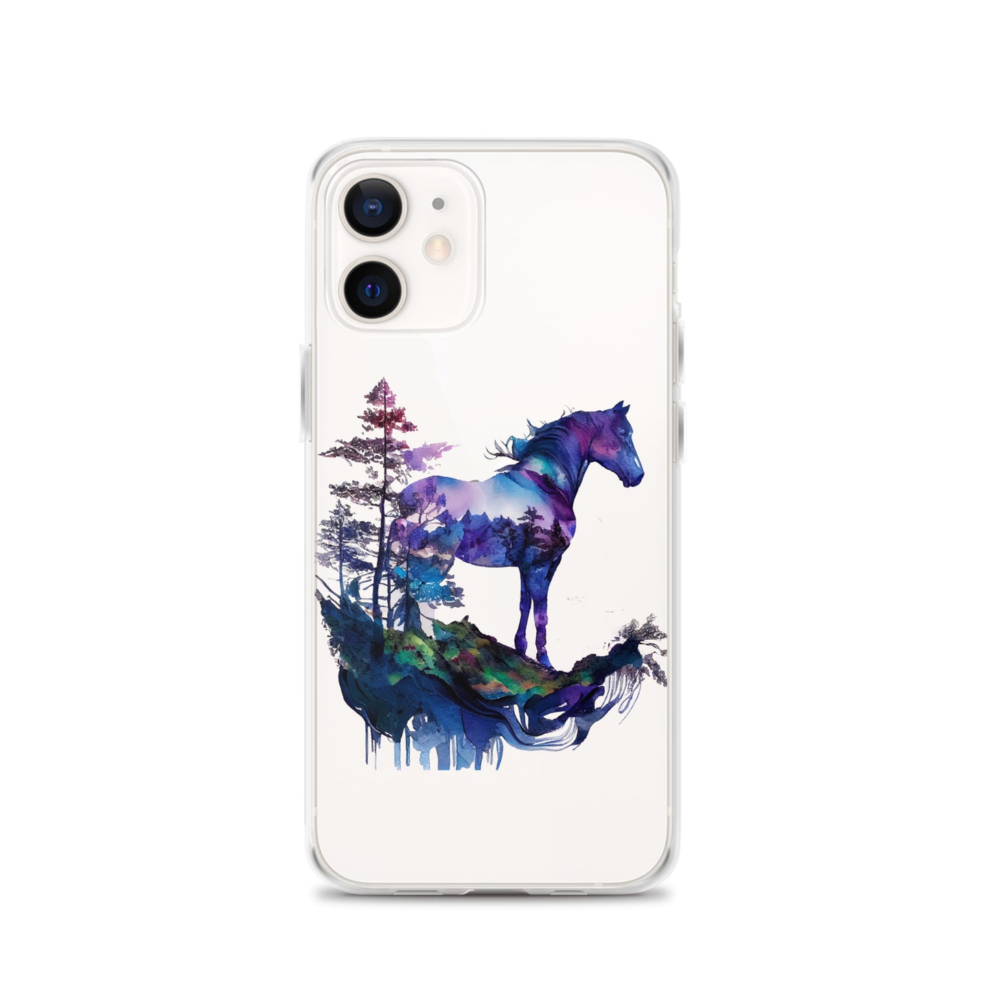 Indigo Mountain Horse Clear Case for iPhone®