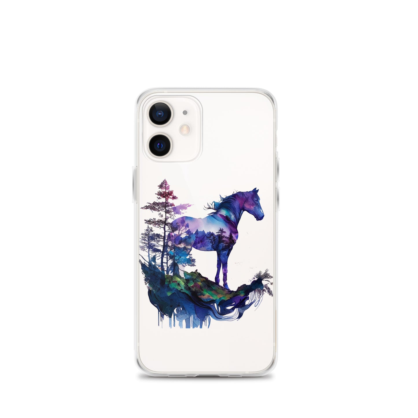 Indigo Mountain Horse Clear Case for iPhone®