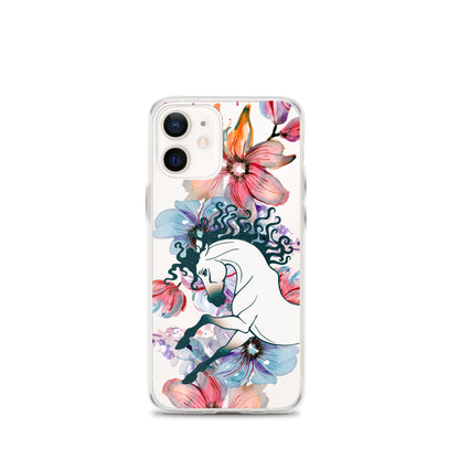 Equine Blossom Clear Case for iPhone®