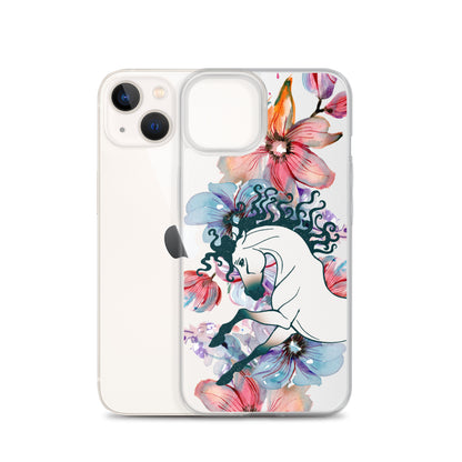 Equine Blossom Clear Case for iPhone®