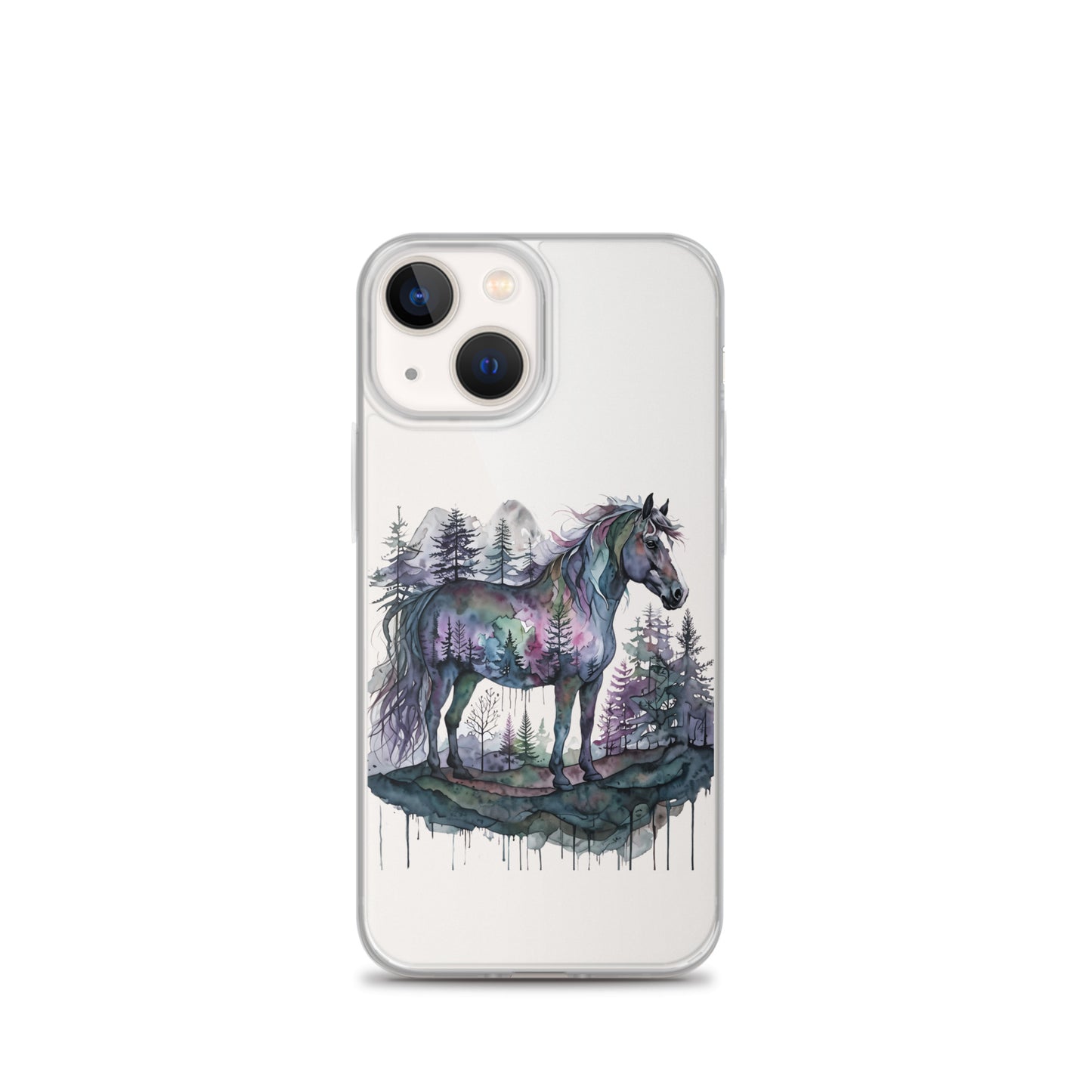 Spirit in the Pines Clear Case for iPhone®