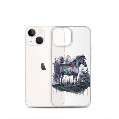 Spirit in the Pines Clear Case for iPhone®