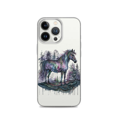 Spirit in the Pines Clear Case for iPhone®