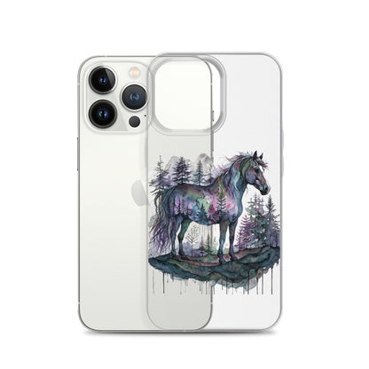 Spirit in the Pines Clear Case for iPhone®