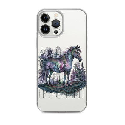 Spirit in the Pines Clear Case for iPhone®