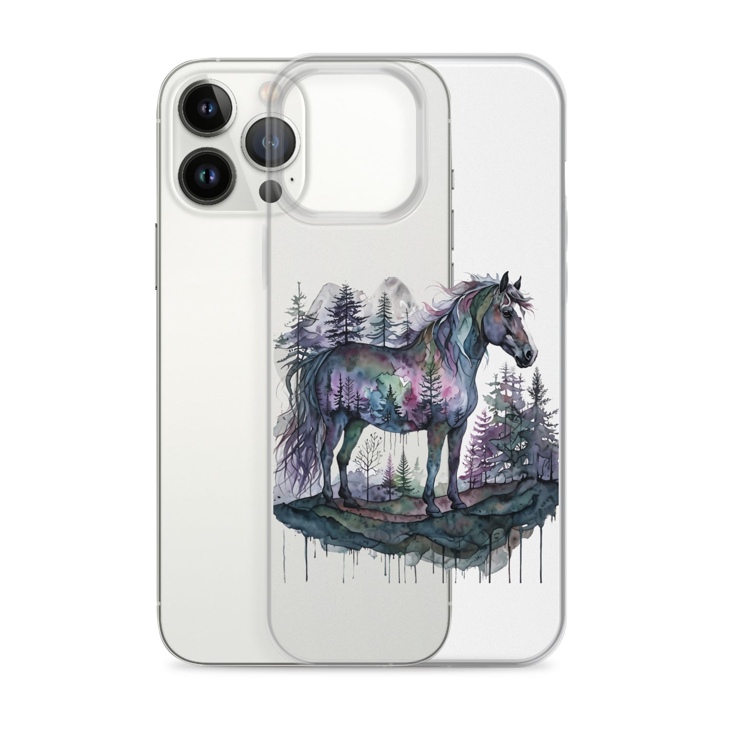 Spirit in the Pines Clear Case for iPhone®