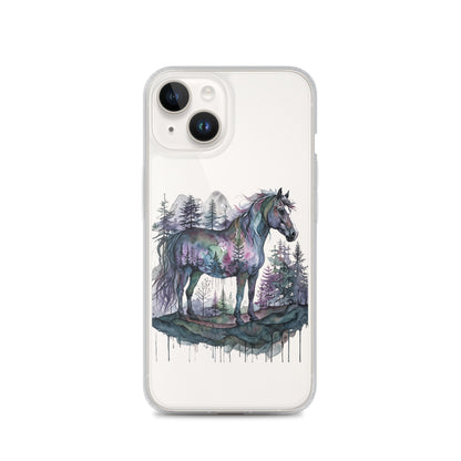 Spirit in the Pines Clear Case for iPhone®