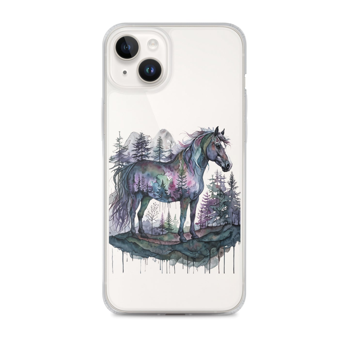 Spirit in the Pines Clear Case for iPhone®