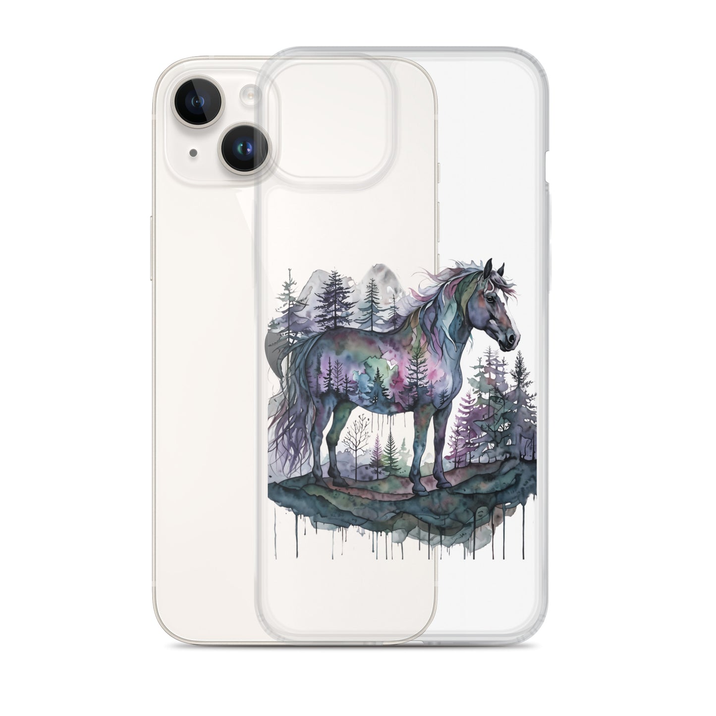 Spirit in the Pines Clear Case for iPhone®