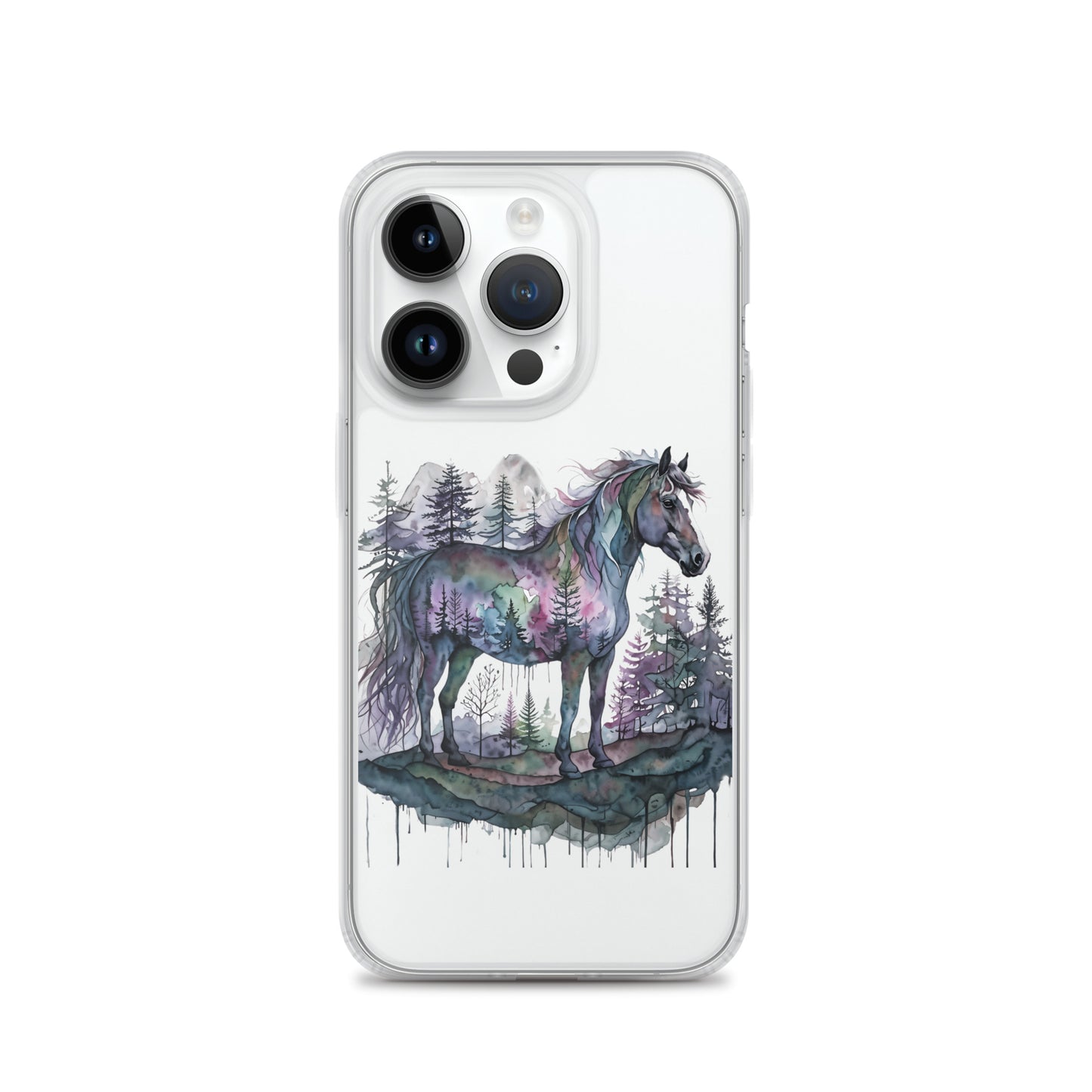 Spirit in the Pines Clear Case for iPhone®