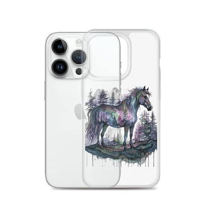 Spirit in the Pines Clear Case for iPhone®