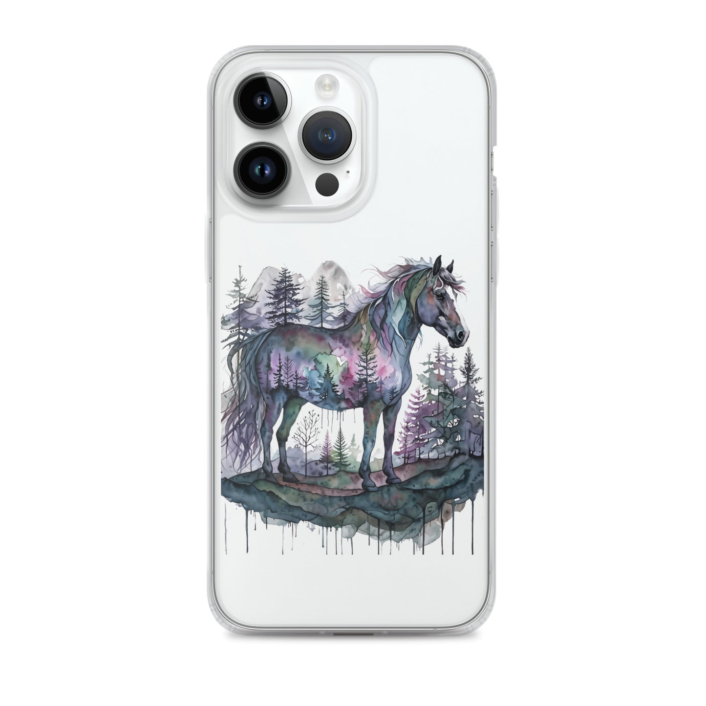 Spirit in the Pines Clear Case for iPhone®