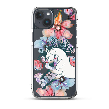 Equine Blossom Clear Case for iPhone®