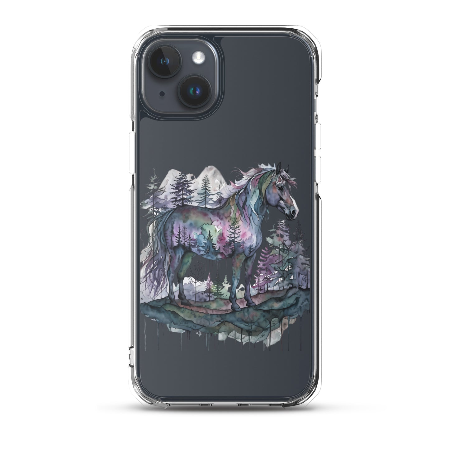 Spirit in the Pines Clear Case for iPhone®