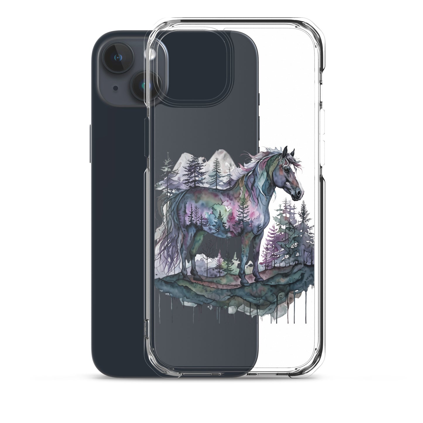 Spirit in the Pines Clear Case for iPhone®