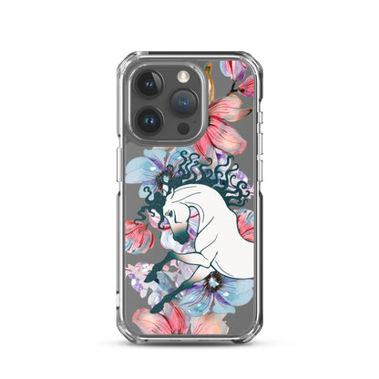 Equine Blossom Clear Case for iPhone®