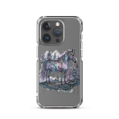 Spirit in the Pines Clear Case for iPhone®