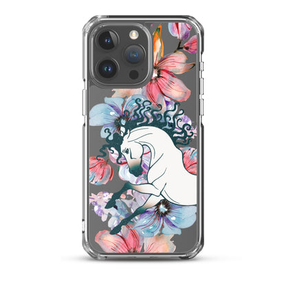 Equine Blossom Clear Case for iPhone®