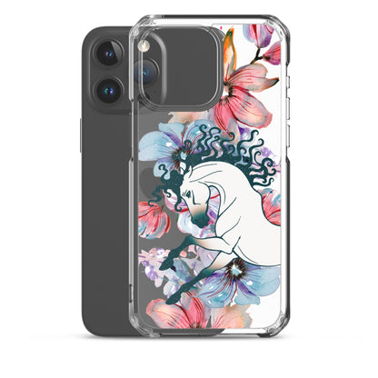 Equine Blossom Clear Case for iPhone®